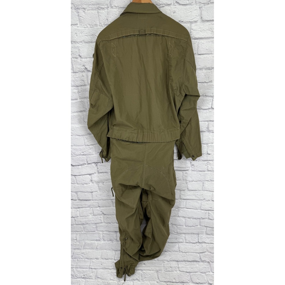 Vintage 1985 US Army CVC Tanker Coveralls Medium Long Aramid Armor Center - Picture 3 of 16